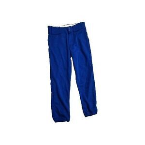 Vintage Felco Brand Basketball Wrestling Referee Pants 27" Waist Royal Blue 80s